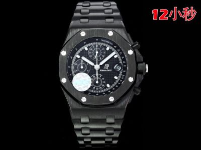 HBF Factory AP Royal Oak Series:26238: Black Steel Case Watch